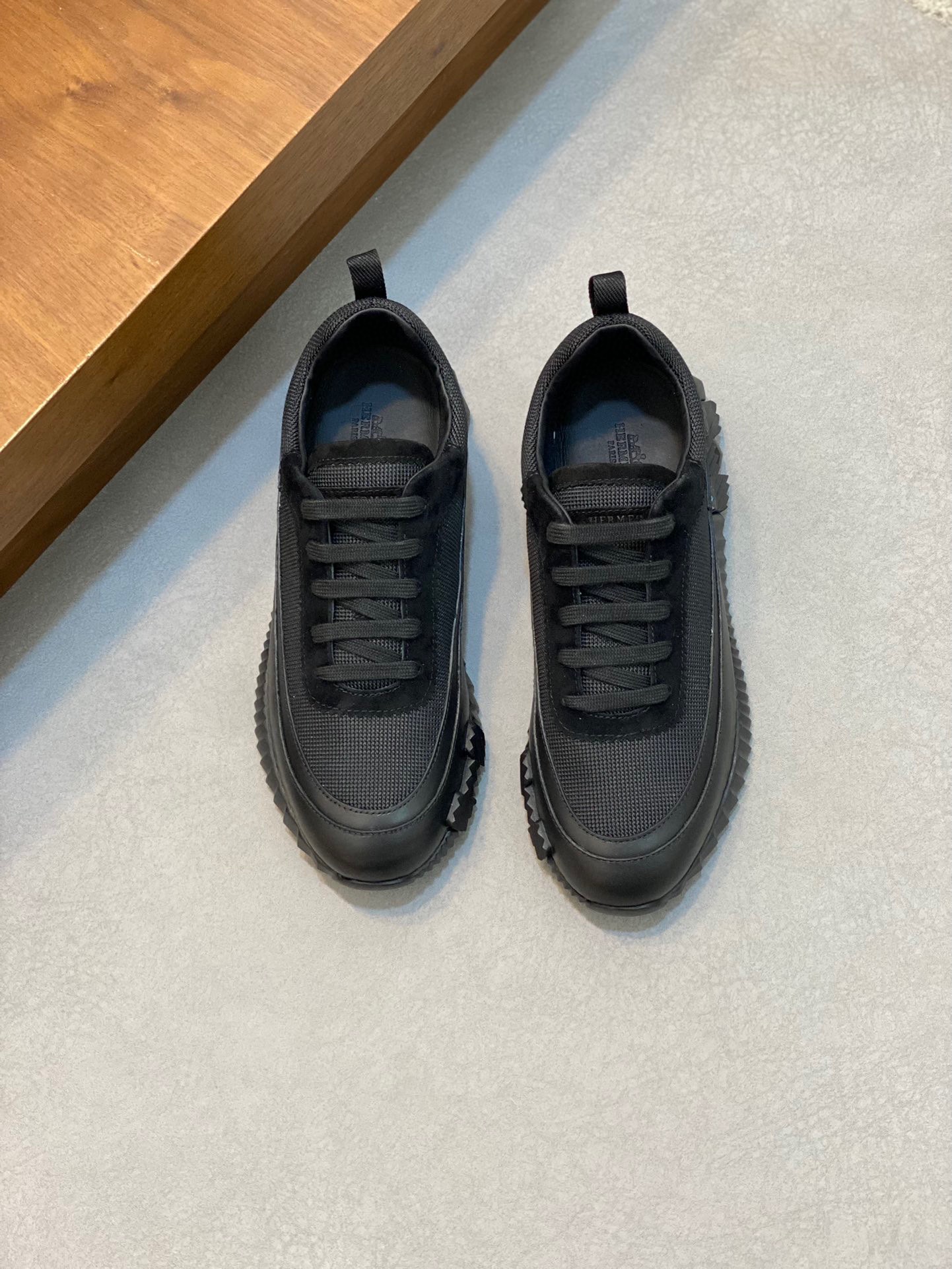 Hermès All Black Tech Sneakers