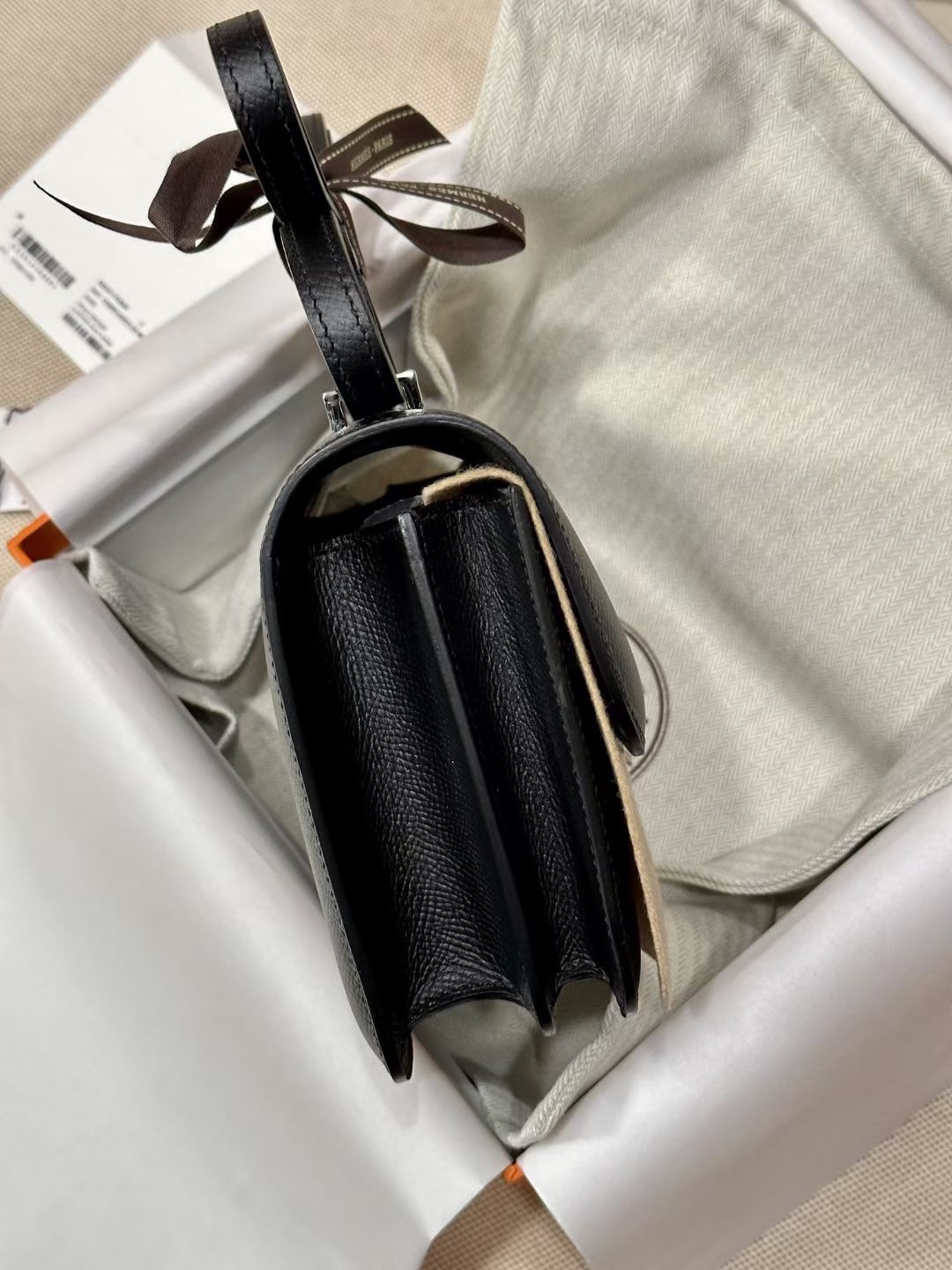 Hermes Constance 18 Evercolor Black