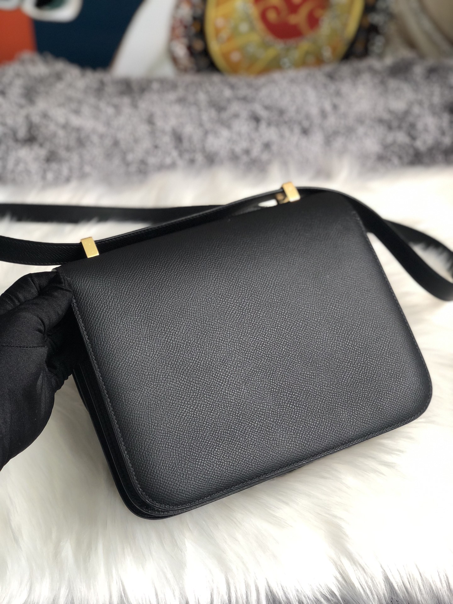 Hermes Constance 24 Vert De Gris Epsom Gold Hardware For Sale at 1stDibs