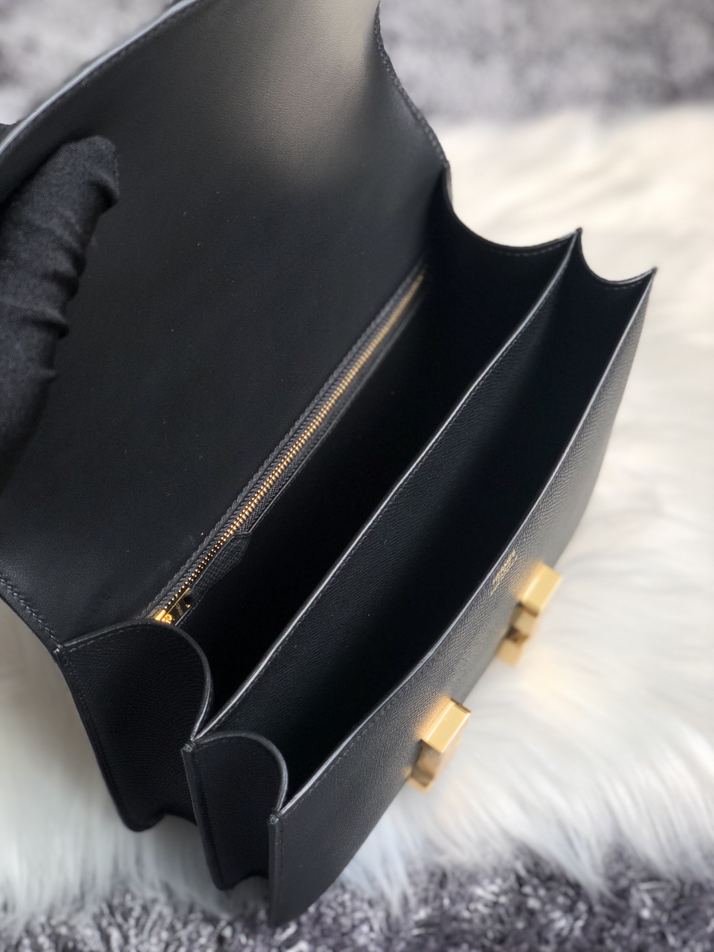 Hermes Constance 24 Vert De Gris Epsom Gold Hardware For Sale at 1stDibs