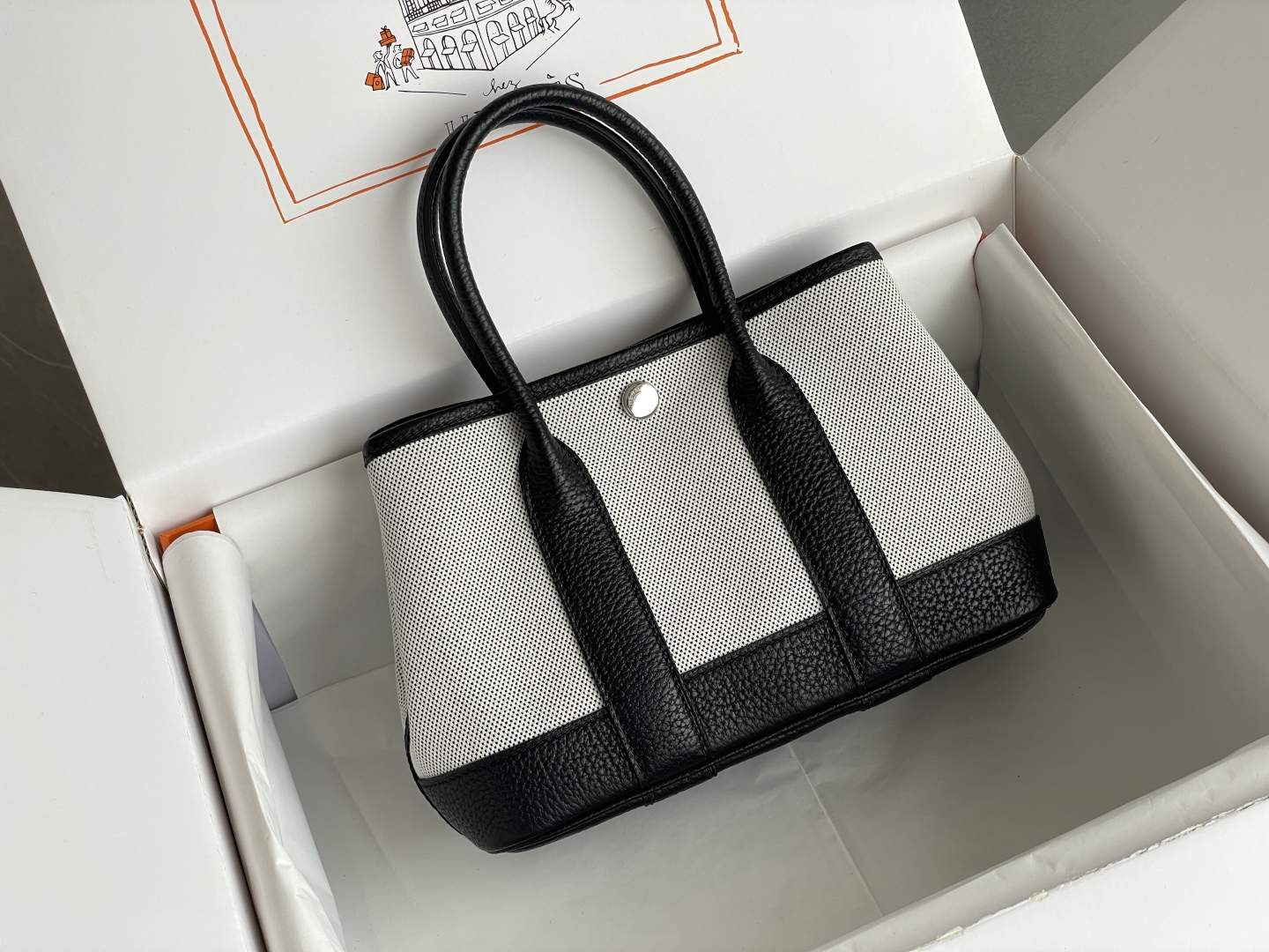 Hermes Garden Party da Negonda mix Toile canvas