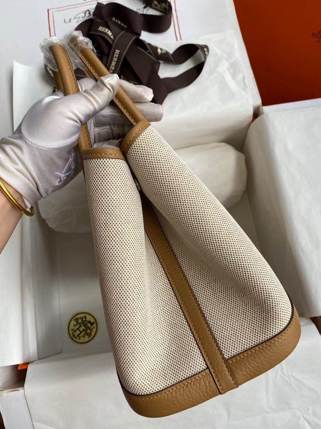 Hermes Garden Party da Negonda mix Toile canvas