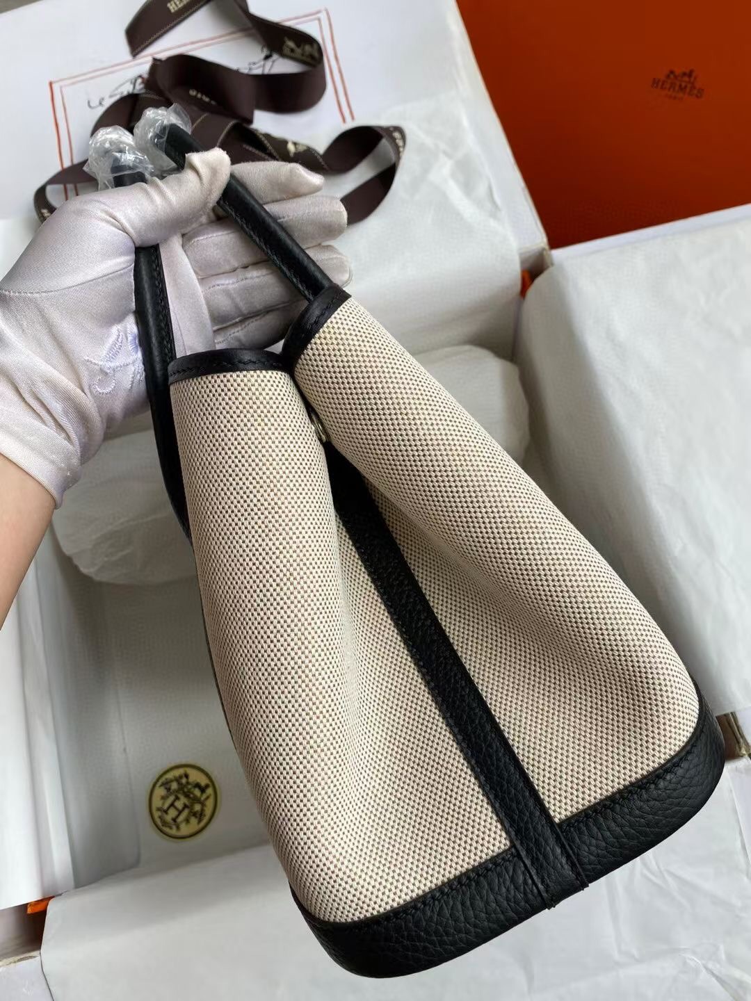 Hermes Garden Party da Negonda mix Toile canvas