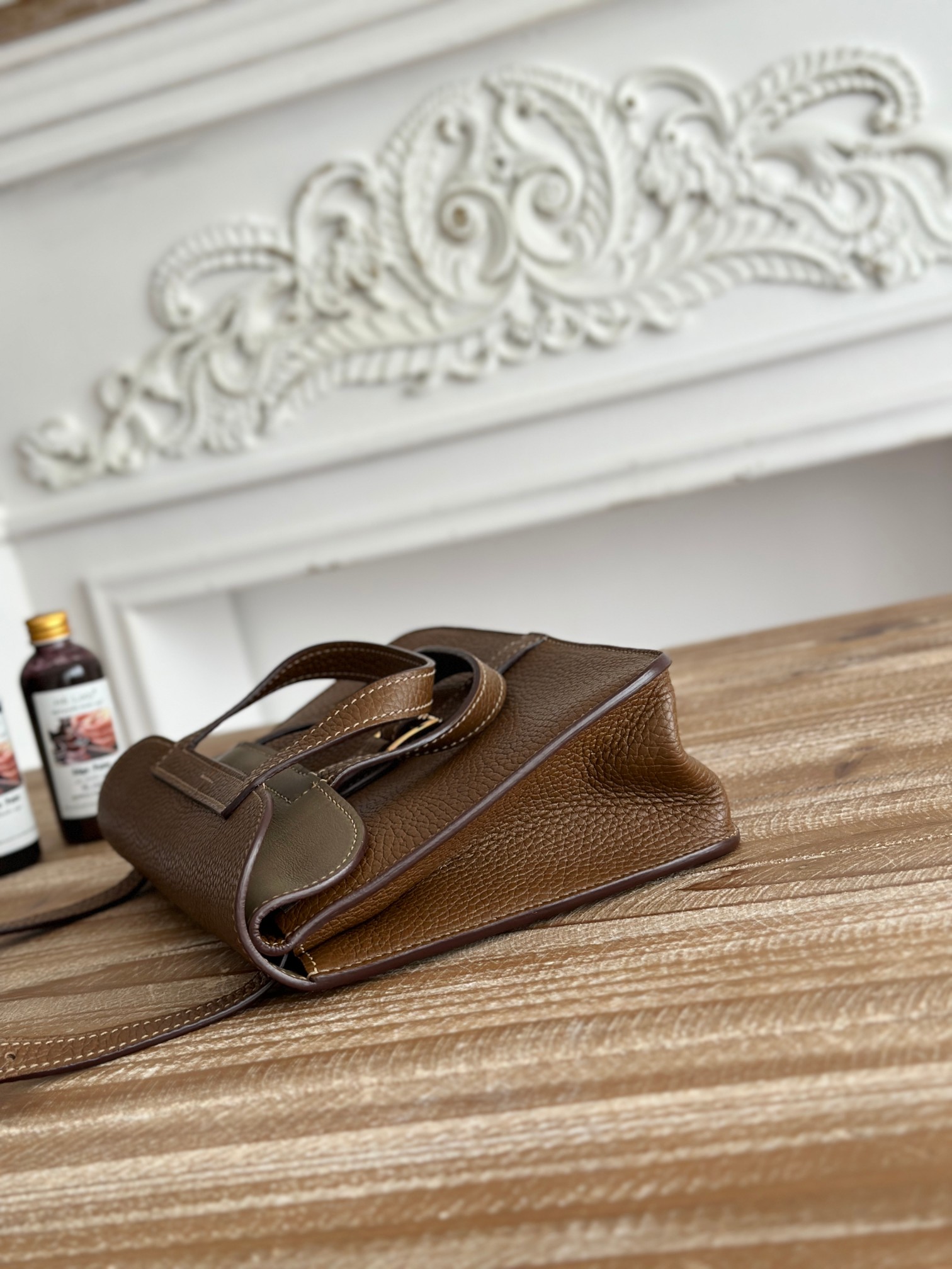 Hermes Halzan 25 Bag 'Brown'