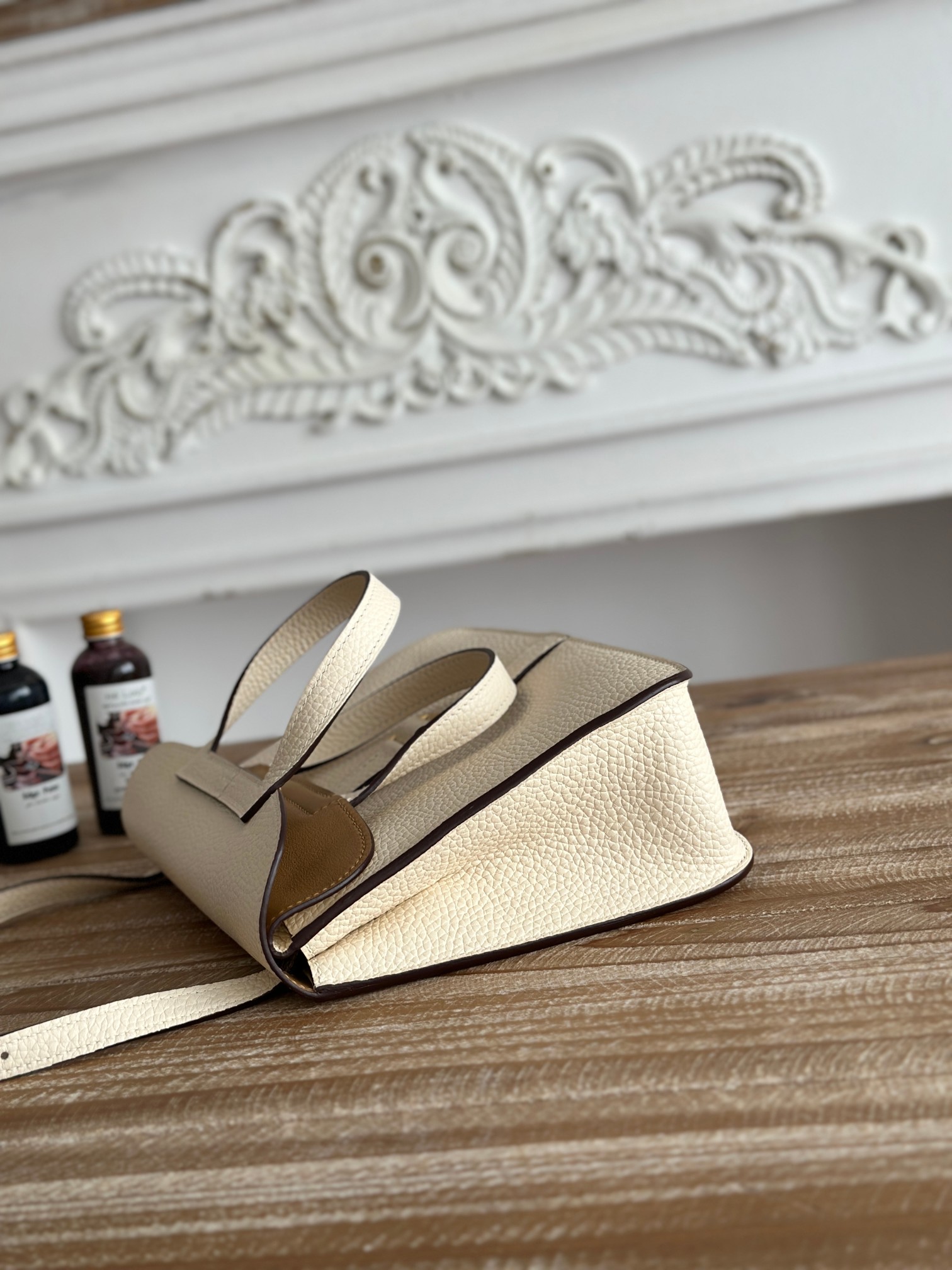 Hermes Halzan 25 Bag 'Brown Cream'