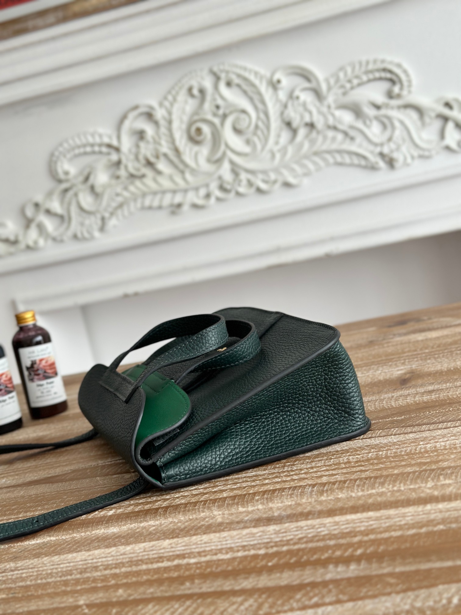 HERMES Halzan 25 'dark green'