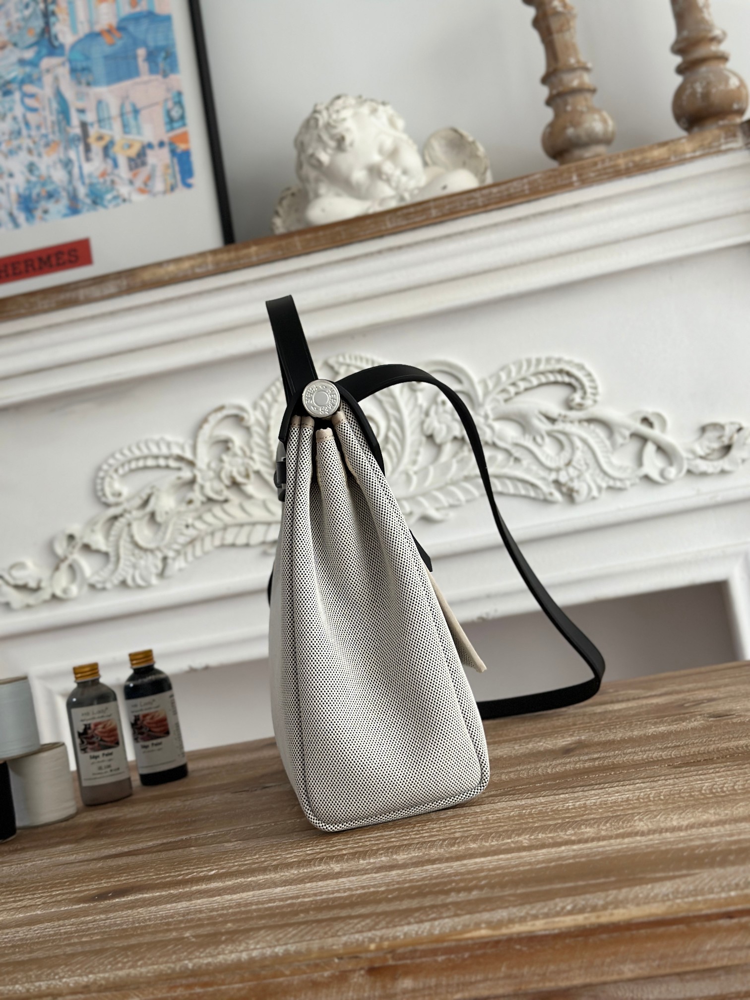 Hermes Herbag Zip 20 Bag Retourne H Viking Women's Crossbody Bag