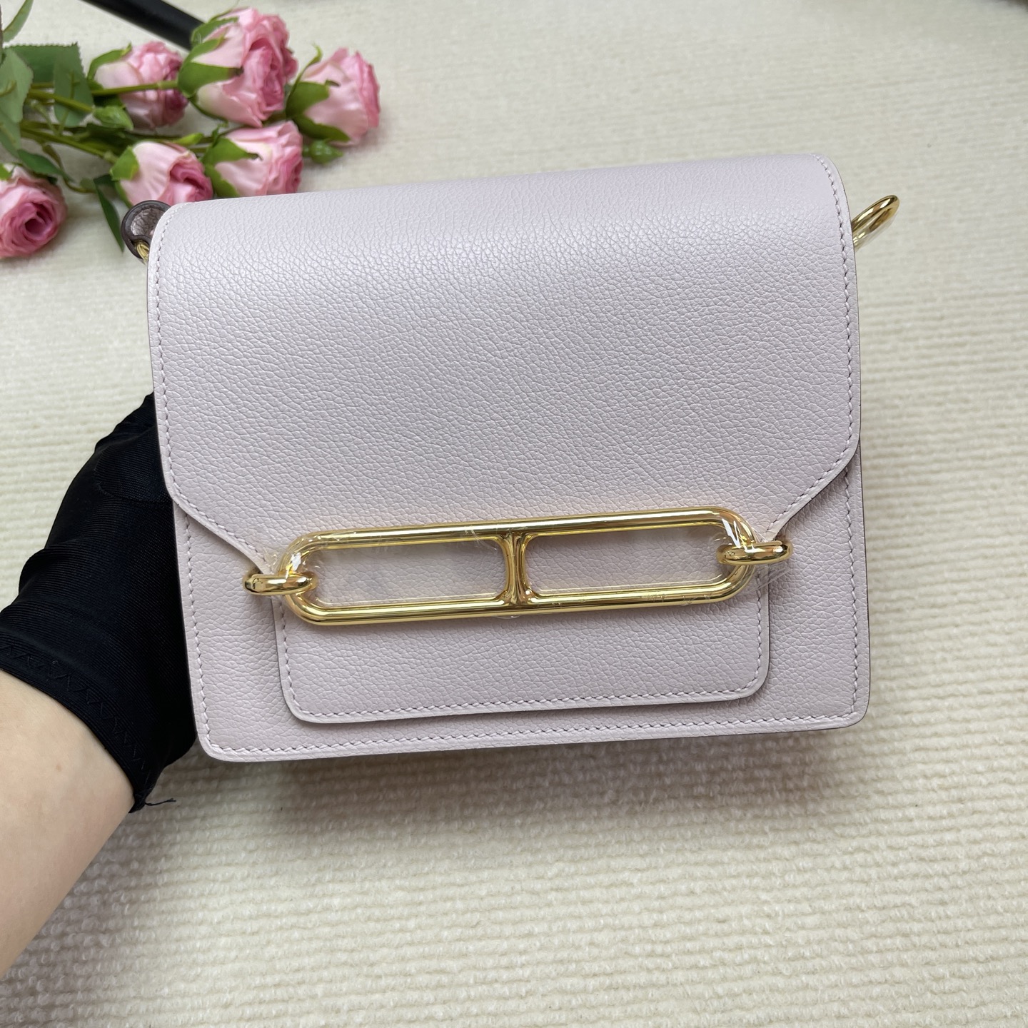 Hermes mini roulis evercolor stamp Z 8U