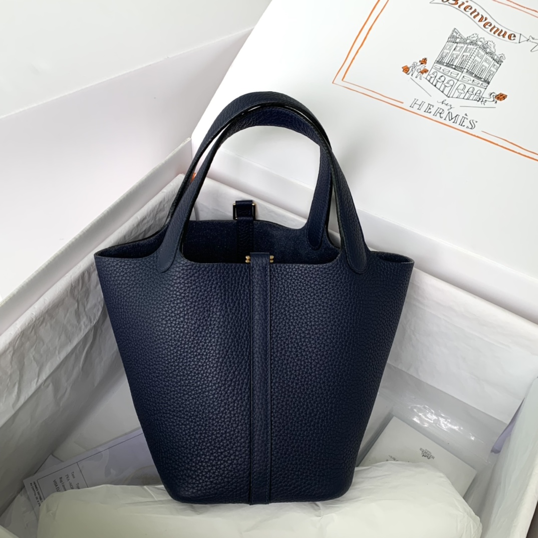 Hermes Picotin 18 Bag Black