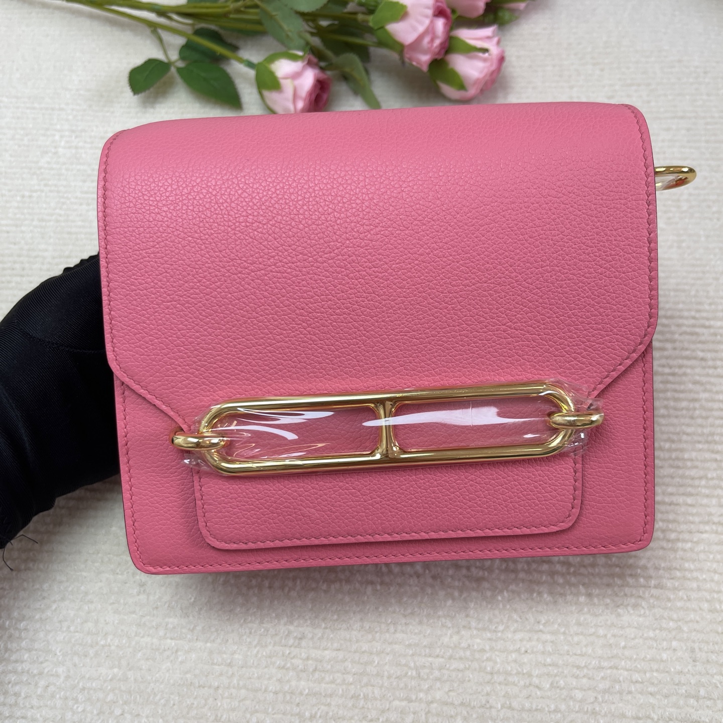 Hermes Roulis Evercolor Trench Pink Gold Hardware