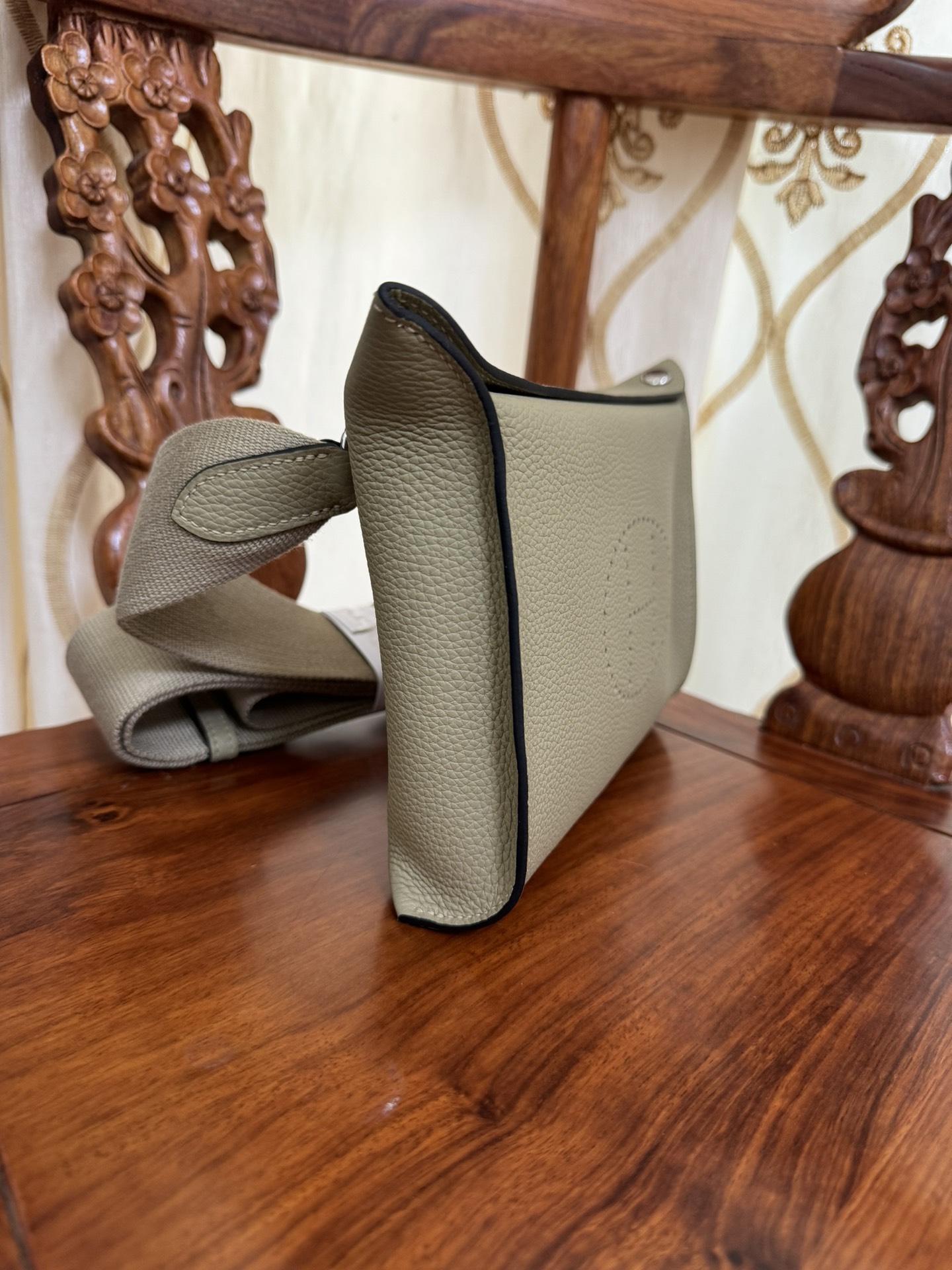 HERMES VIDEPOCHES VEAU ETOUPE TOGO