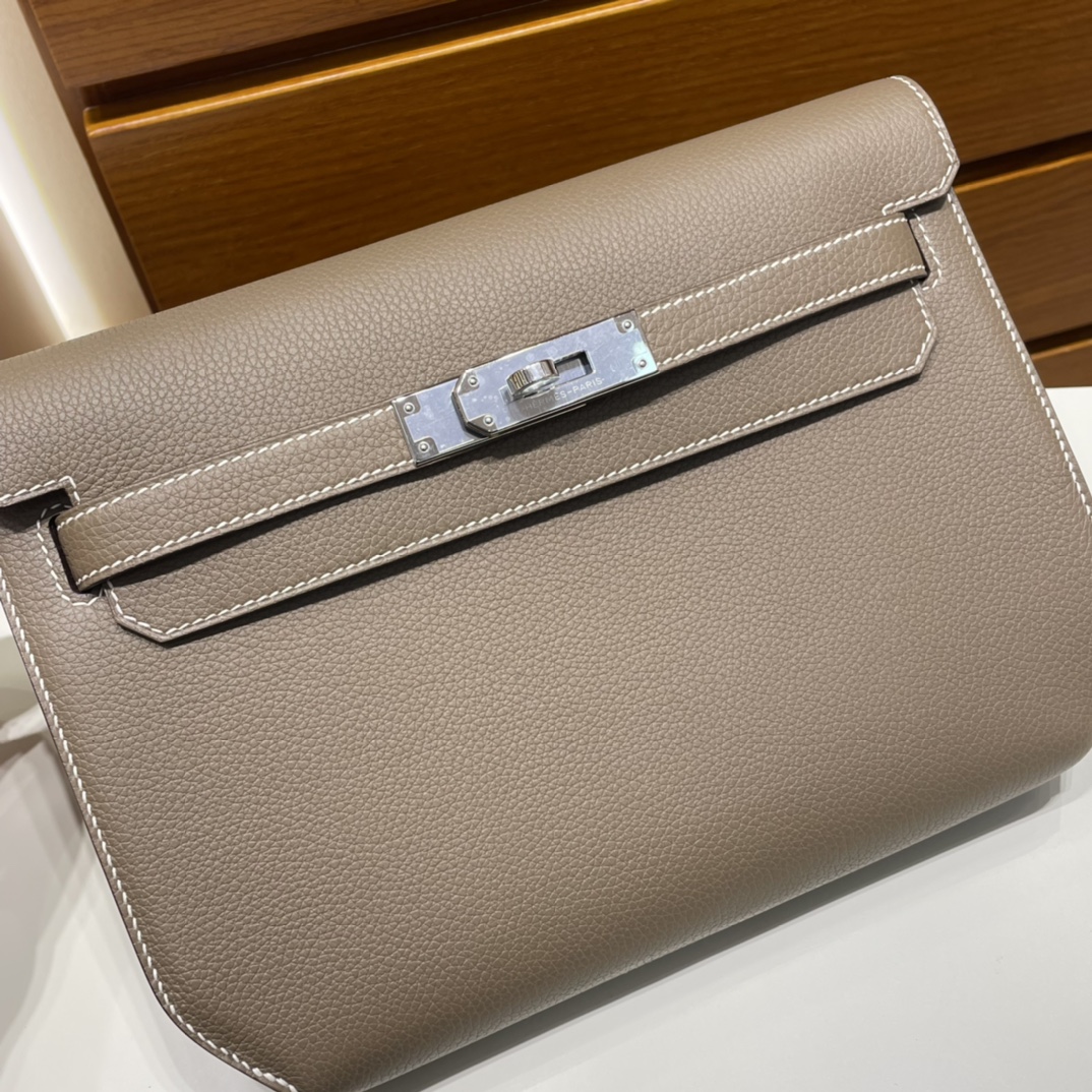 HM BIRKIN 25CM CAFE TOGO LEATHER GOLD HARDWARE