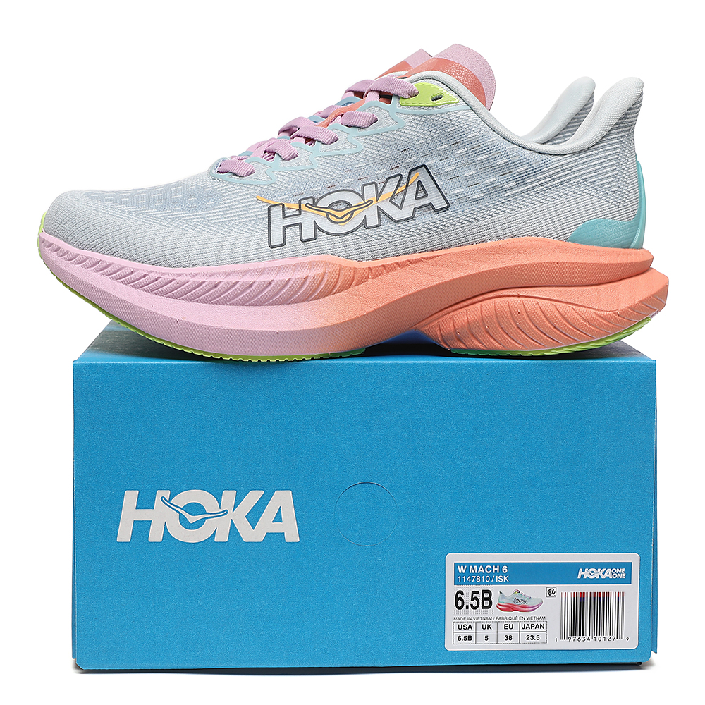 Hoka Womens Mach 6 – Illusion/Dusk – Womens