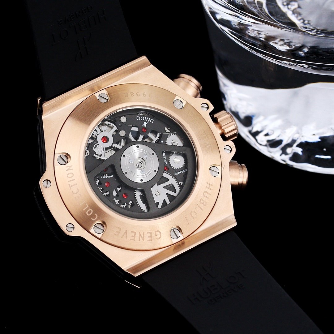 hublot Big Bang Unico Titanium Rainbow 42mm watch men TO193498