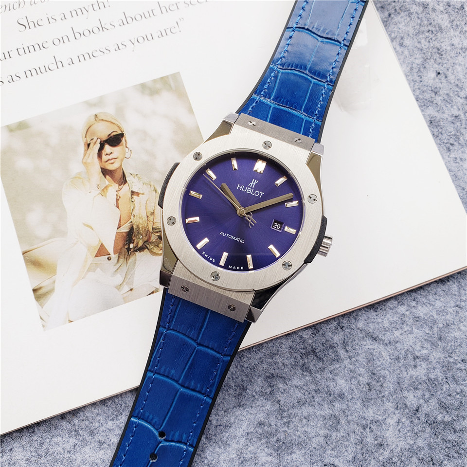 Hublot  Classic Fusion Automatic Blue Sunray Dial Titanium 38mm Men’s Watch