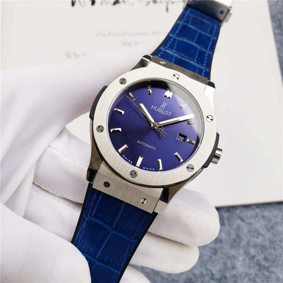 Hublot  Classic Fusion Automatic Blue Sunray Dial Titanium 38mm Men’s Watch