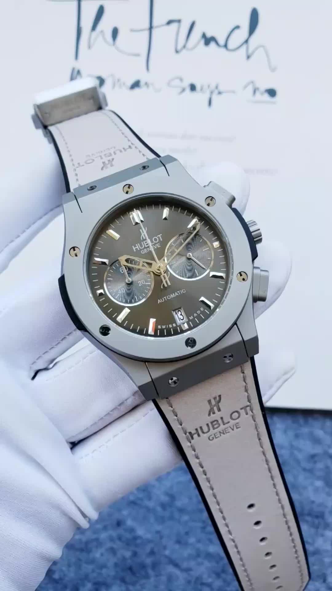 Hublot Grey Dial Titanium - Hublot Classic Fusion Grey Dial - Titanium