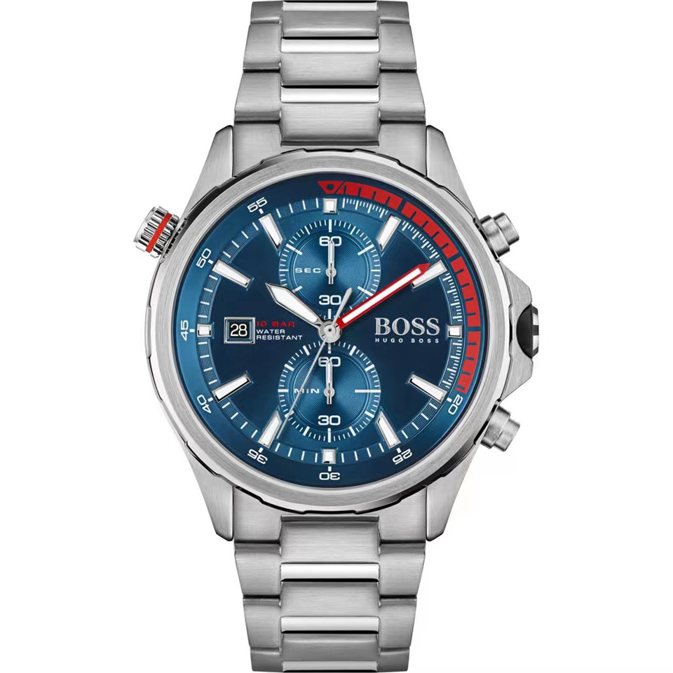 BOSS Blue Chronograph Watch - BOSS Impact Blue Chronograph Stainless - Image 5