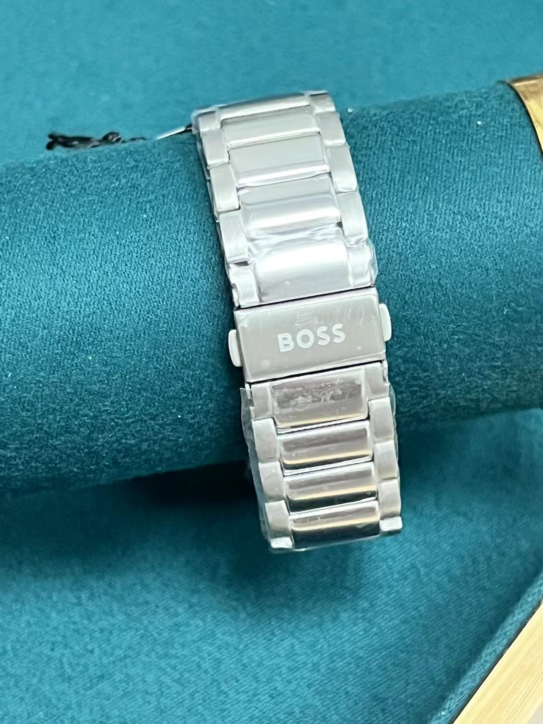 BOSS Blue Dial Chronograph Steel Bracelet Watch - Image 2