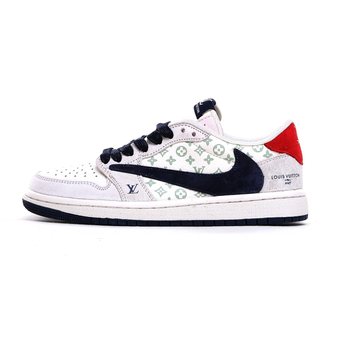 Nike Dunk Low Inverted hook gray hook gray bottom LV joint name AJ-SJ2068-00110