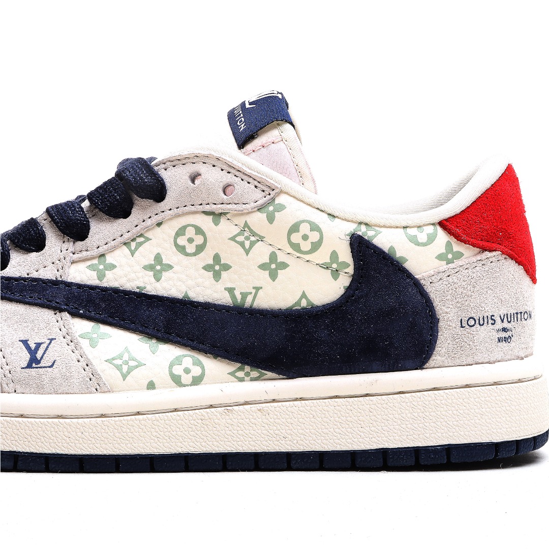 Nike Dunk Low Inverted hook gray hook gray bottom LV joint name AJ-SJ2068-00110