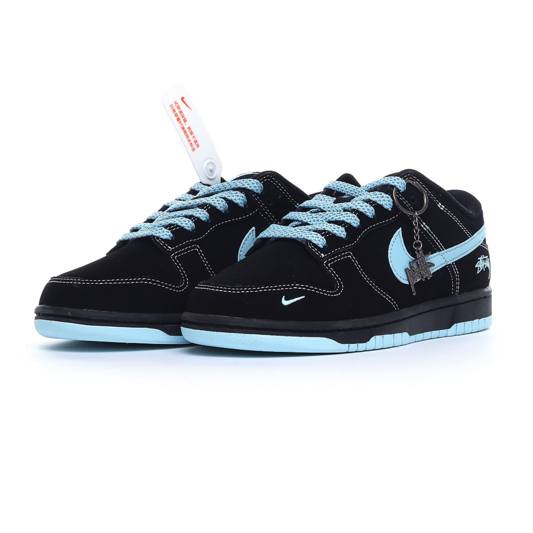 Nike Dunk Low Four hooks blue bottom Stussi-KK1888-01410