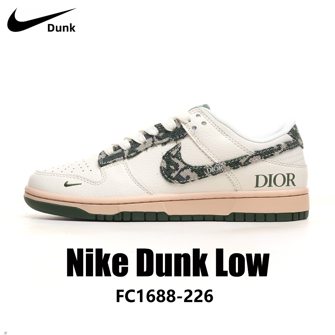 designer Nike Dunk Low Dior Cream - Nike Dunk Low Dior Cream