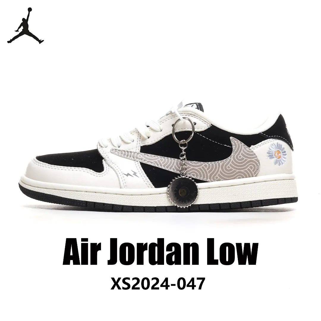 black Air Jordan Low XS2024 - Air Jordan Low XS2024 Black/White
