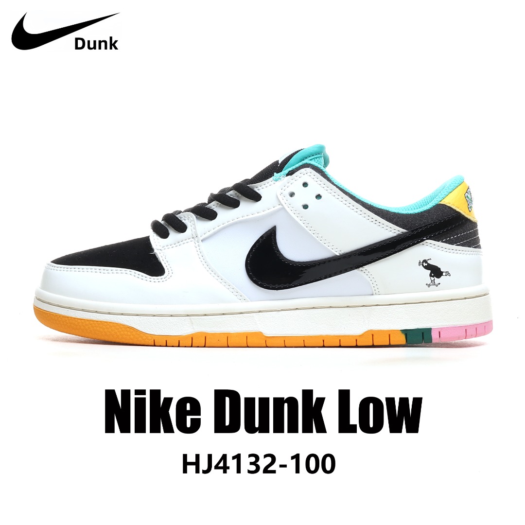 Nike Dunk Low Double hook blue bottom SUP weaving fabric-SC9207-41610