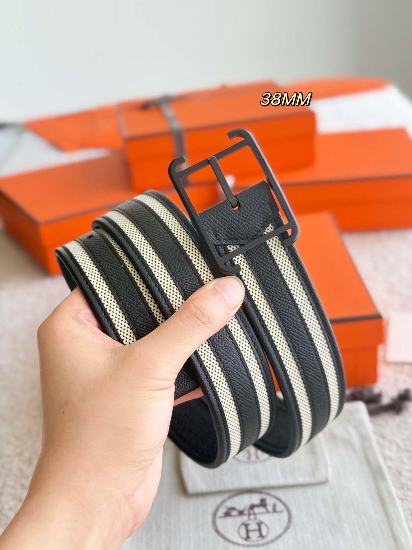 Society 38 Reversible Leather Belt - Luxury Men's Accessory