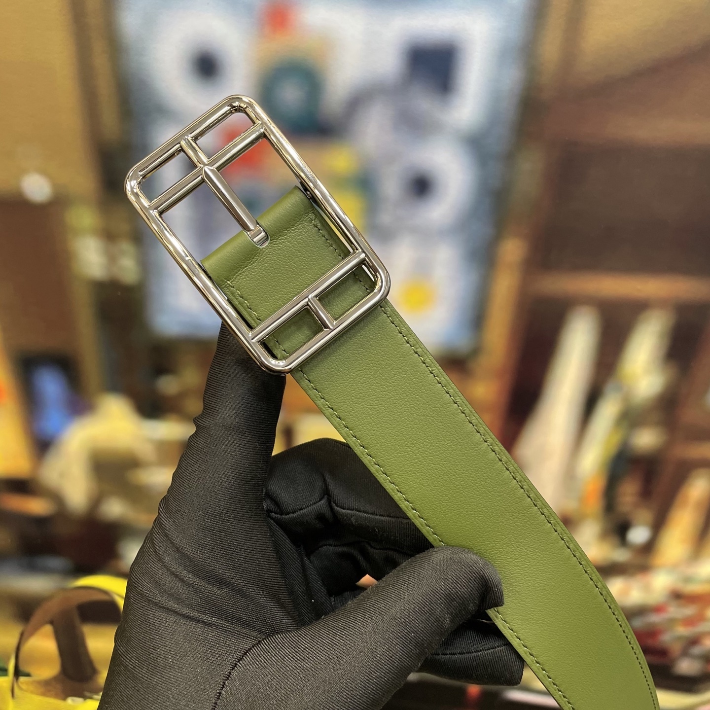 Luxury H-Buckle Genuine Leather Belt - Premium Fashion Accessory