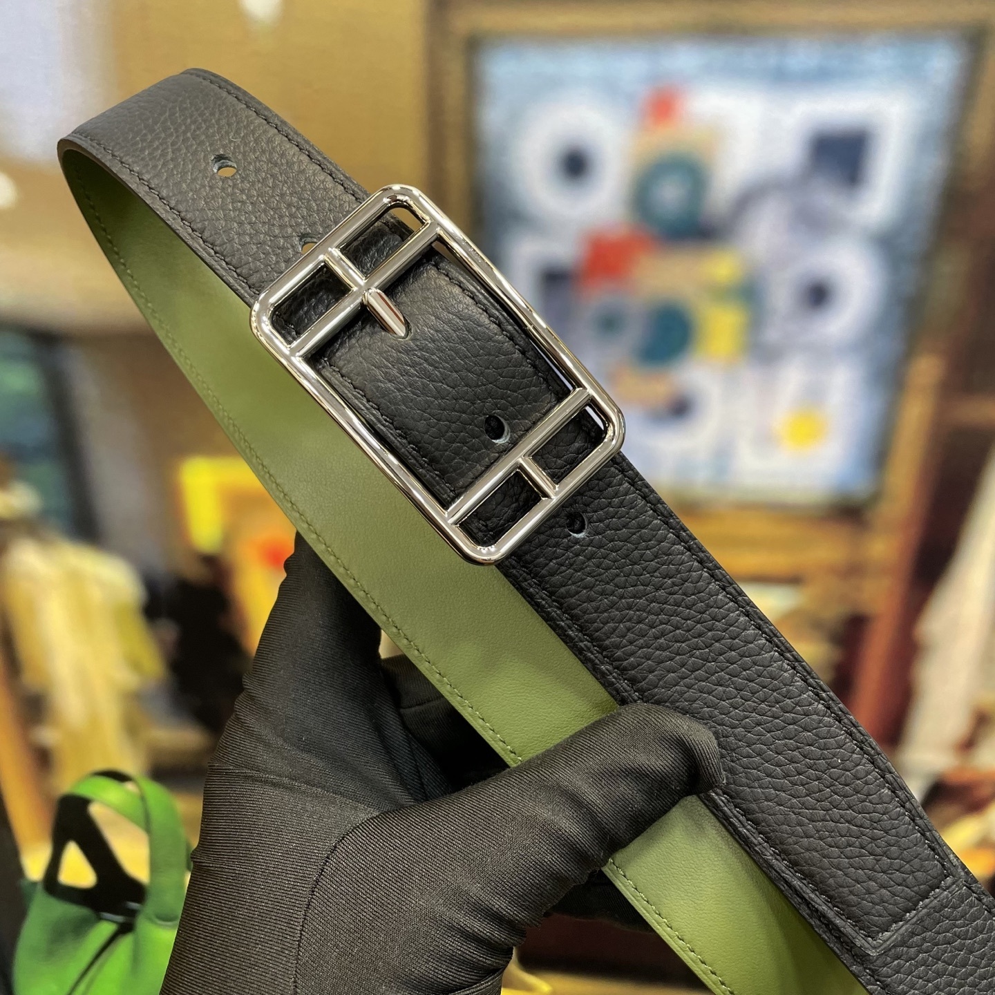 Luxury H-Buckle Genuine Leather Belt - Premium Fashion Accessory