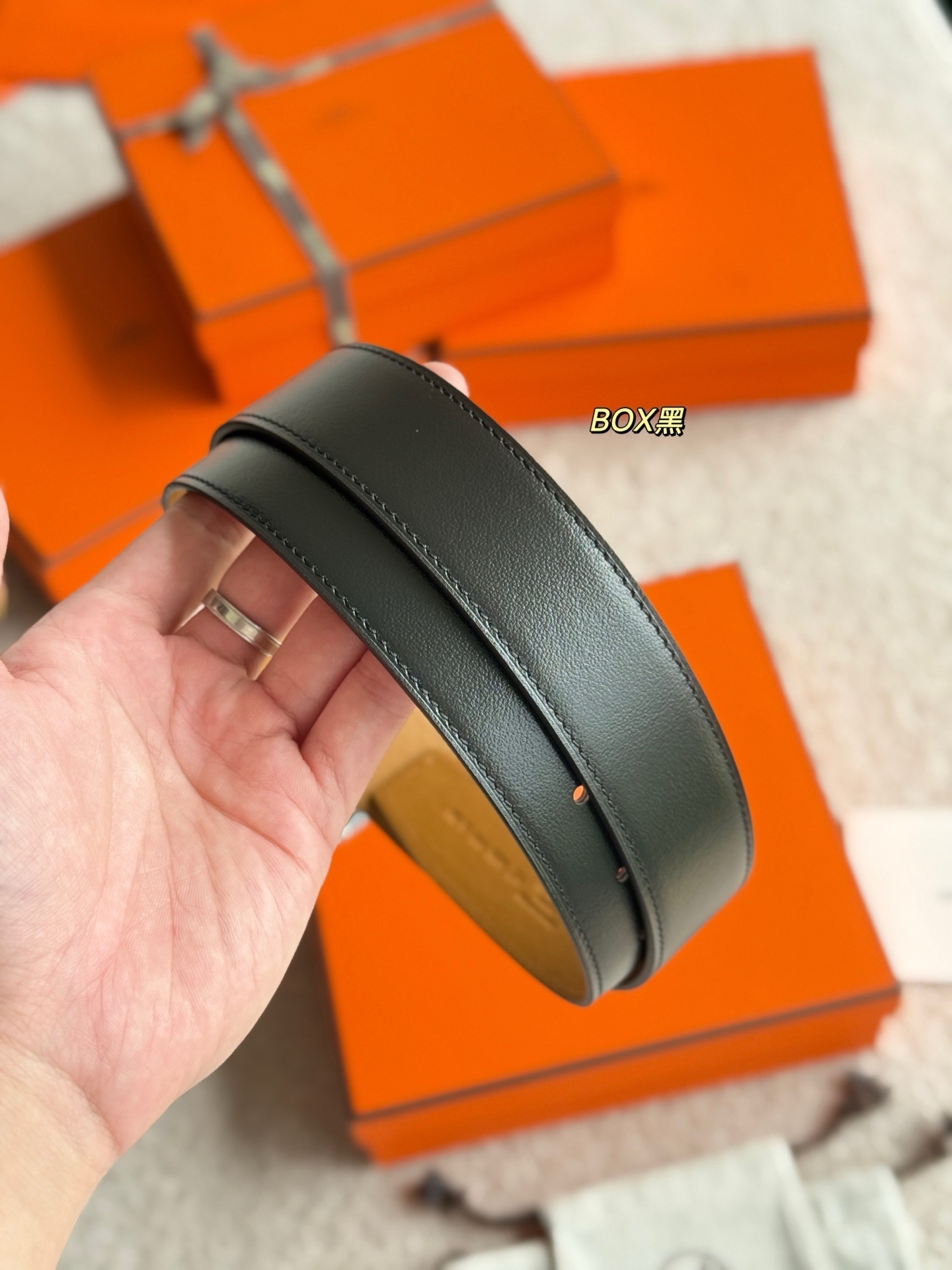 Romain 35 Reversible Leather Belt for Men - Luxury Designer Style