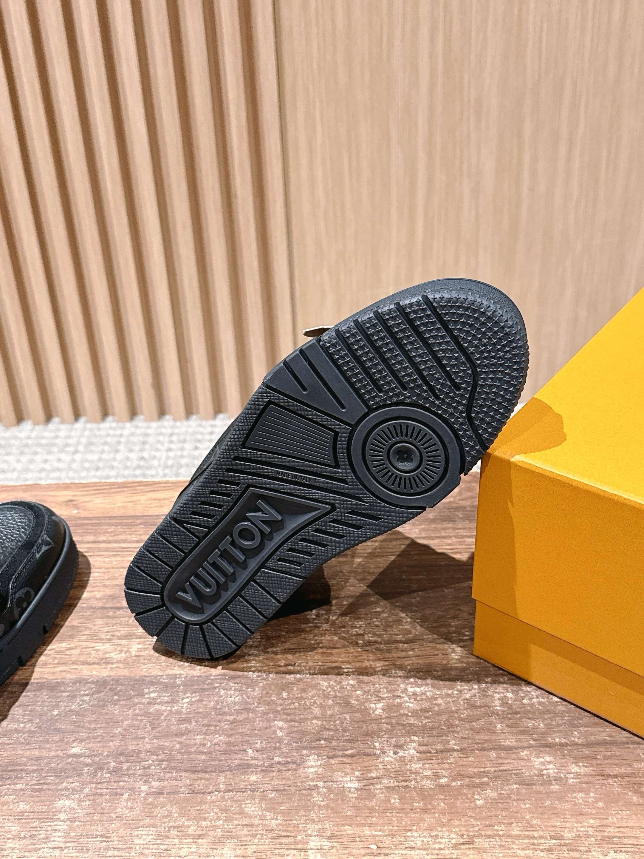 Louis Vuitton LV Skate Sneakers Black Monogram Leather