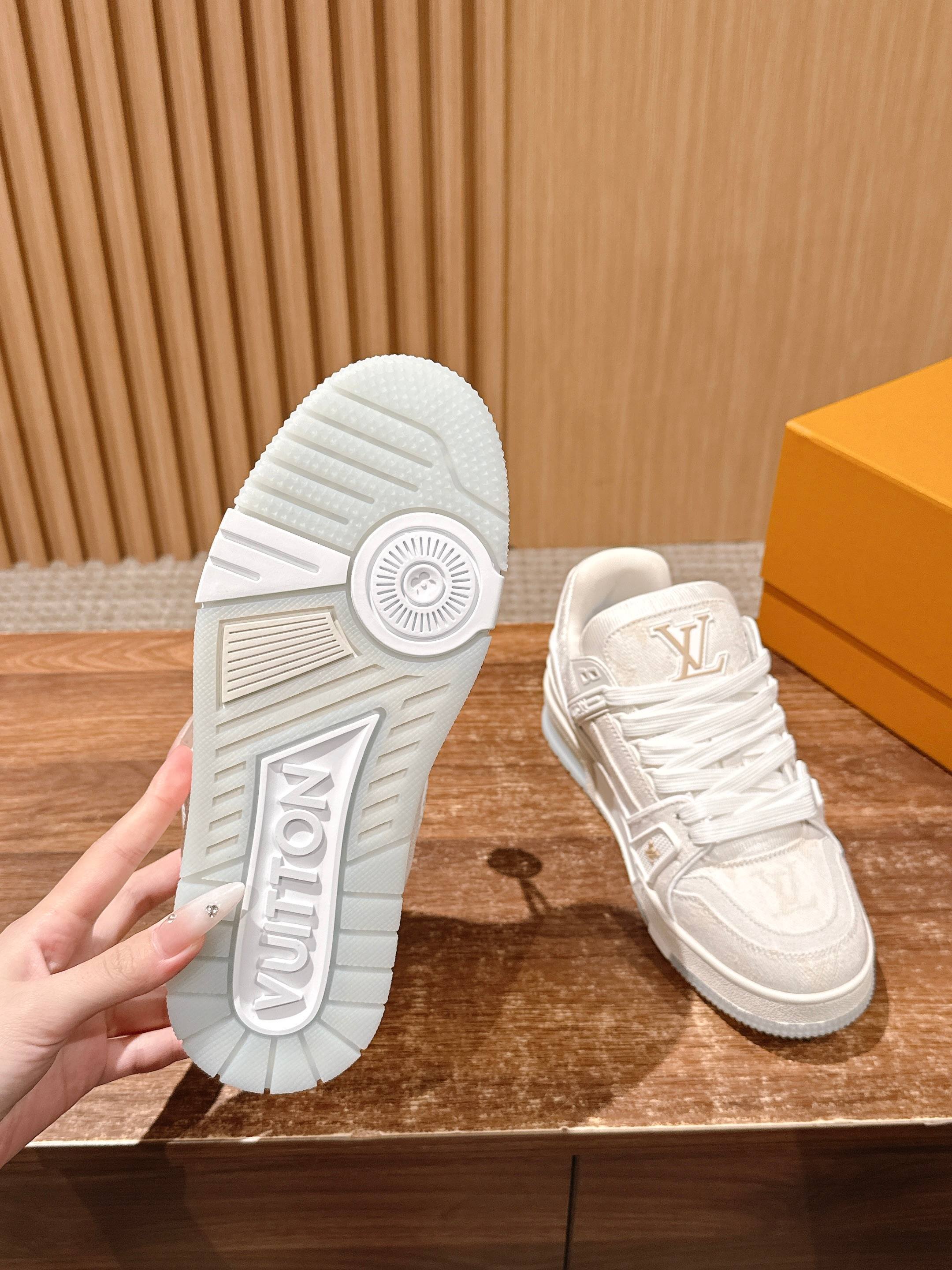 Louis Vuitton White LV Skate Sneaker - Premium Luxury Designer Shoes