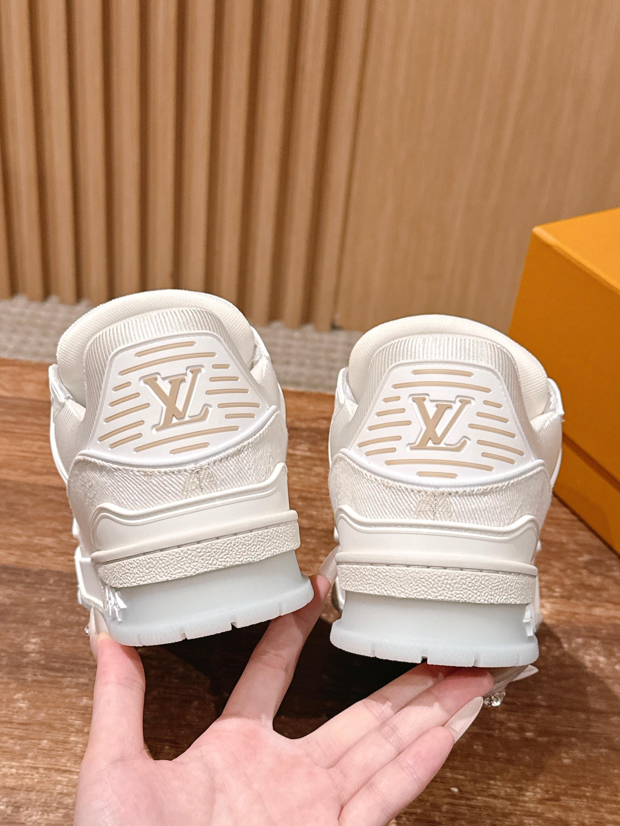 Louis Vuitton White LV Skate Sneaker - Premium Luxury Designer Shoes