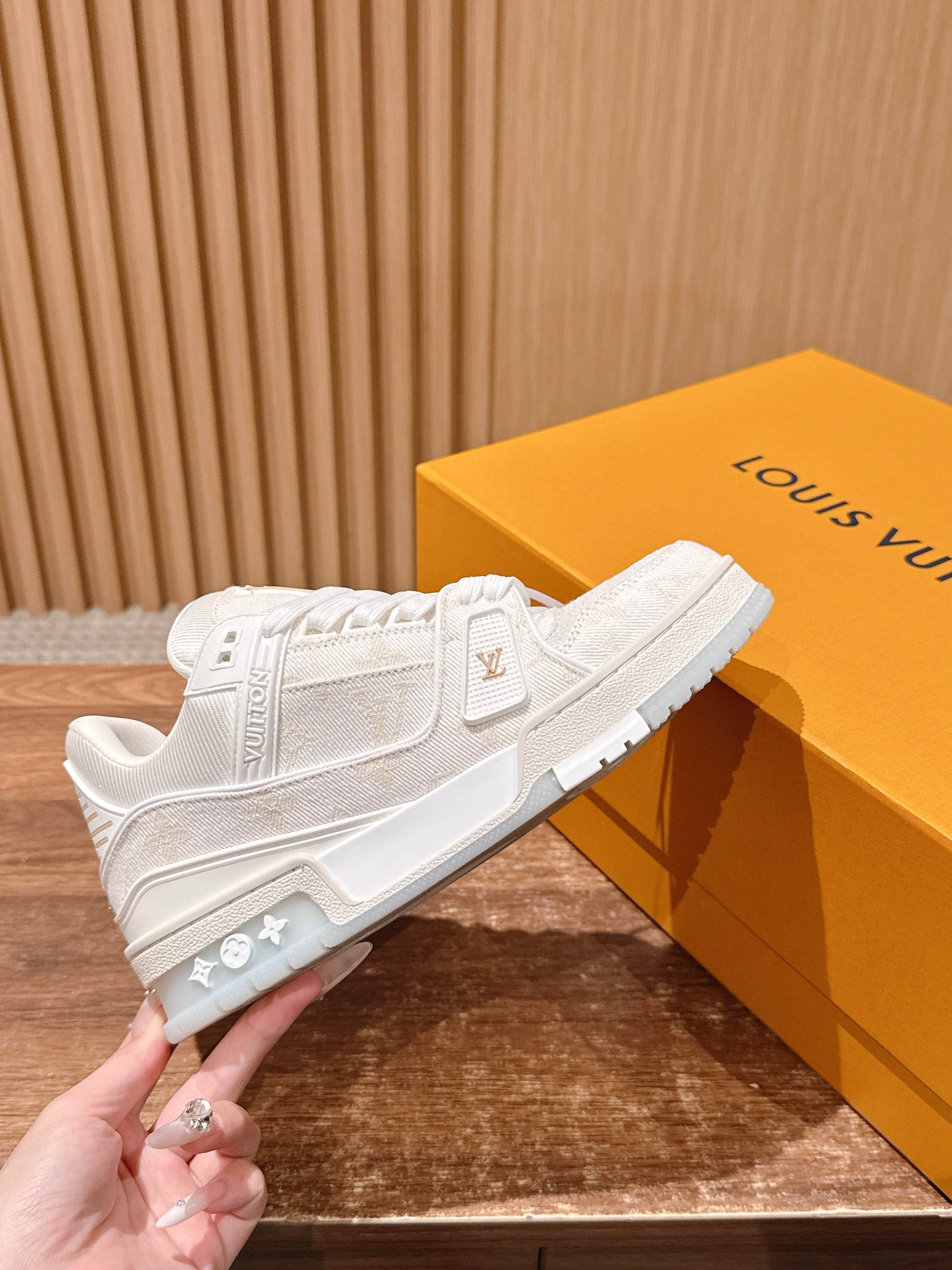 Louis Vuitton White LV Skate Sneaker - Premium Luxury Designer Shoes