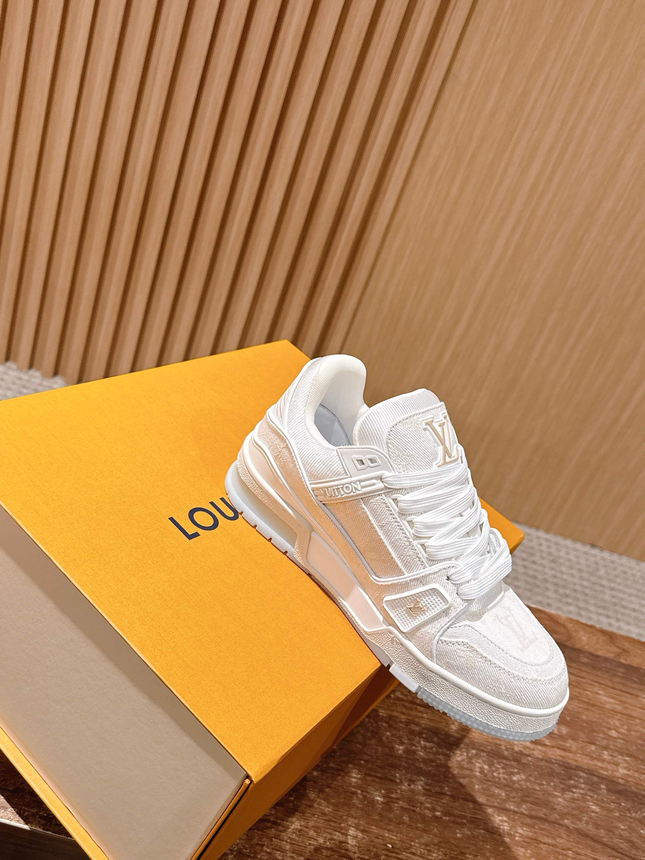Louis Vuitton White LV Skate Sneaker - Premium Luxury Designer Shoes