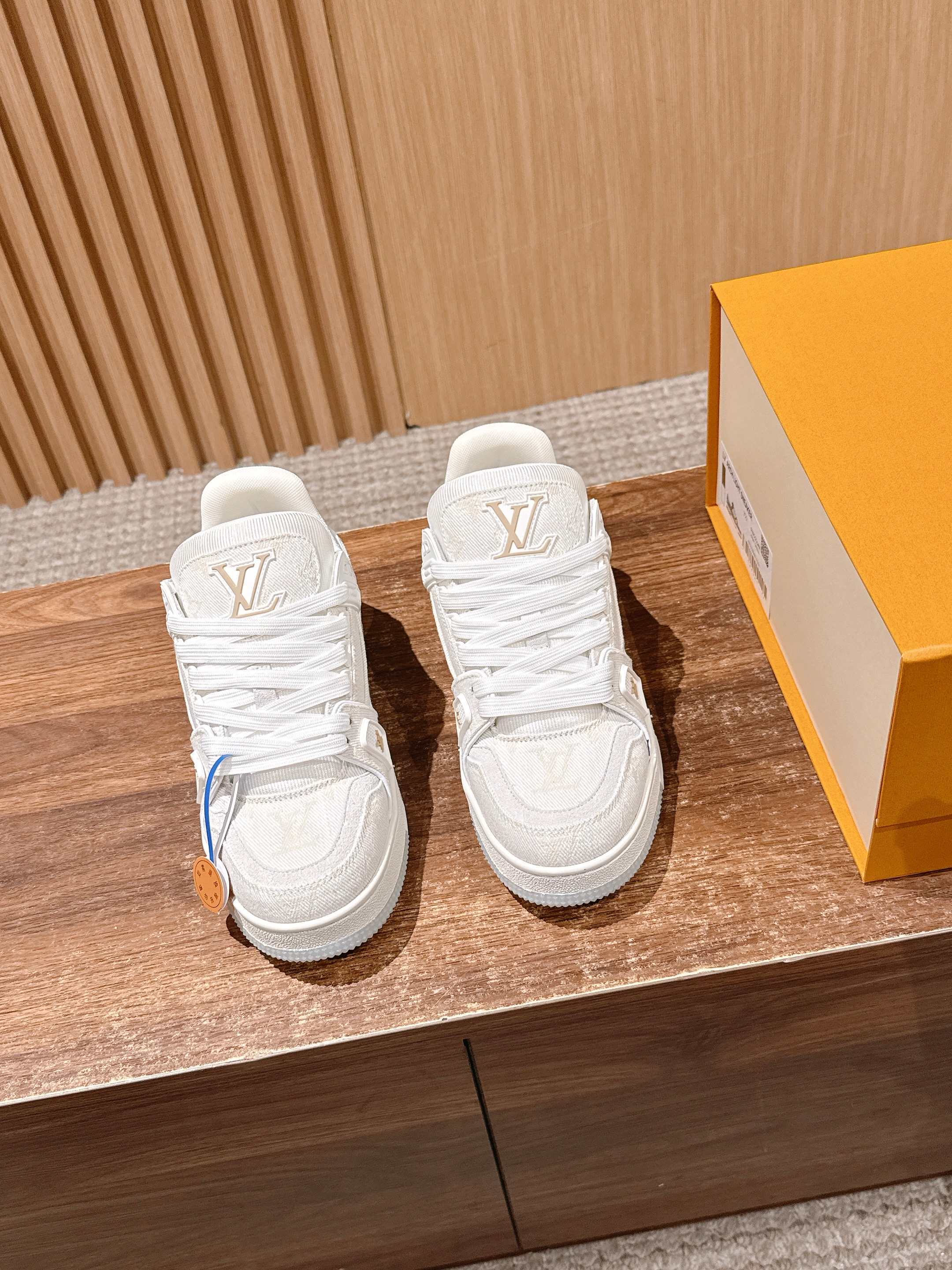 Louis Vuitton White LV Skate Sneaker – Premium Luxury Designer Shoes