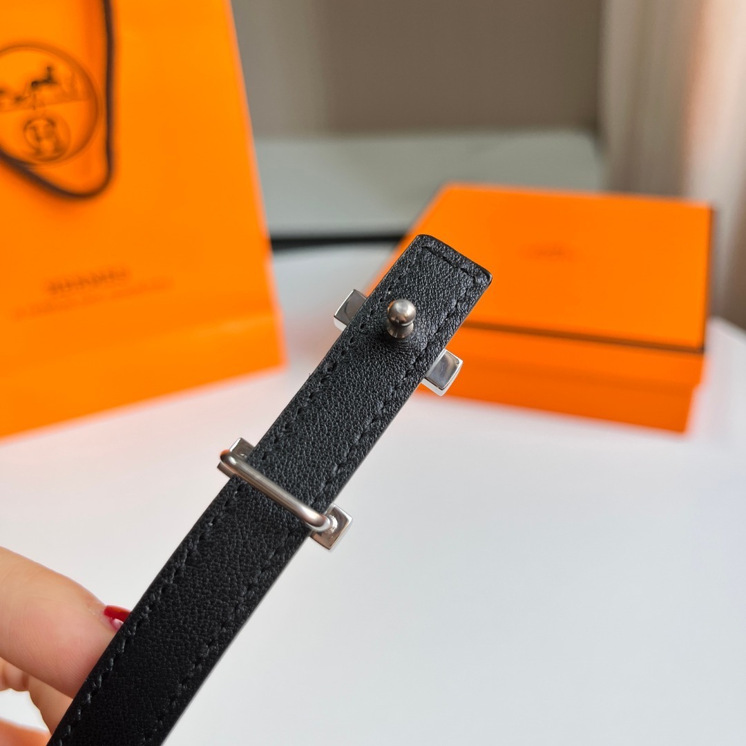 Hermès Epsom Leather Belt Bag with Palladium H Buckle - Gold