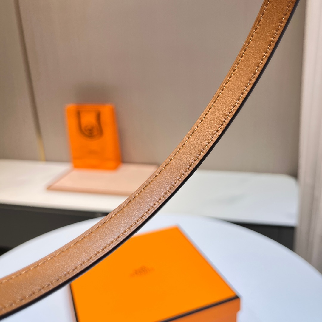 Hermes Gold Epsom Leather Belt Bag with Gold Hardware