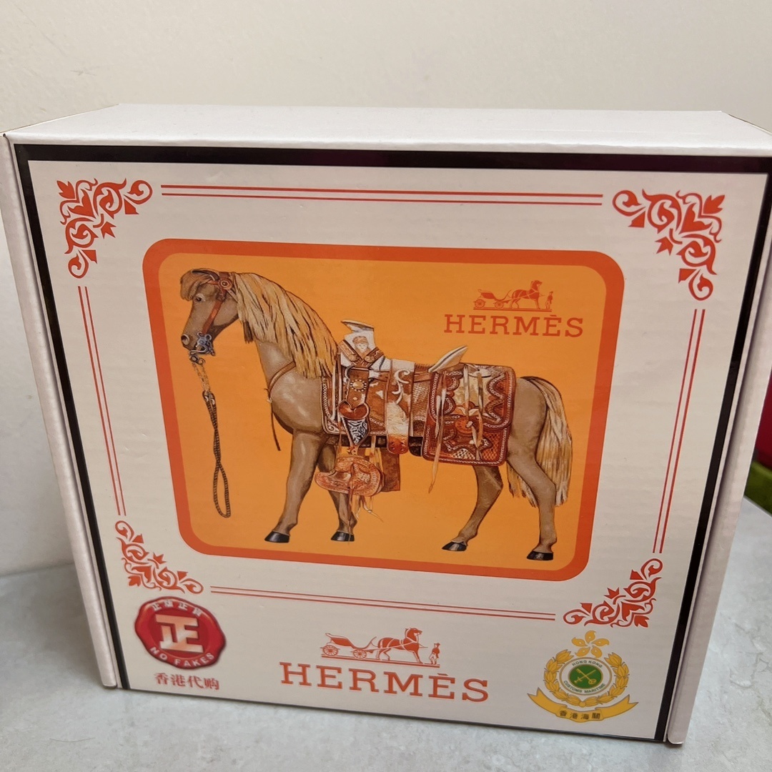 Hermès Men's Woven Leather Belt with Gold-Tone H Buckle