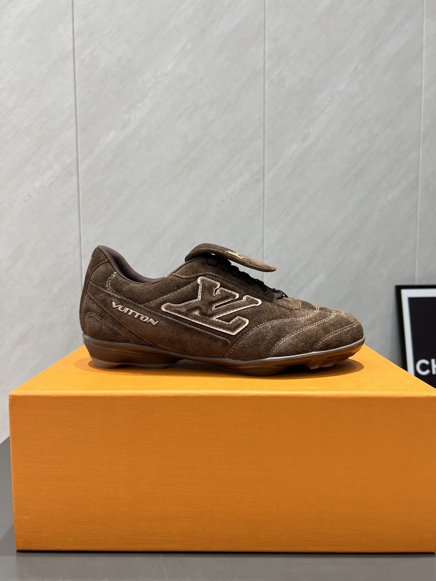 Louis Vuitton LV Lovers Brown Suede Sneakers - Premium Luxury Shoes