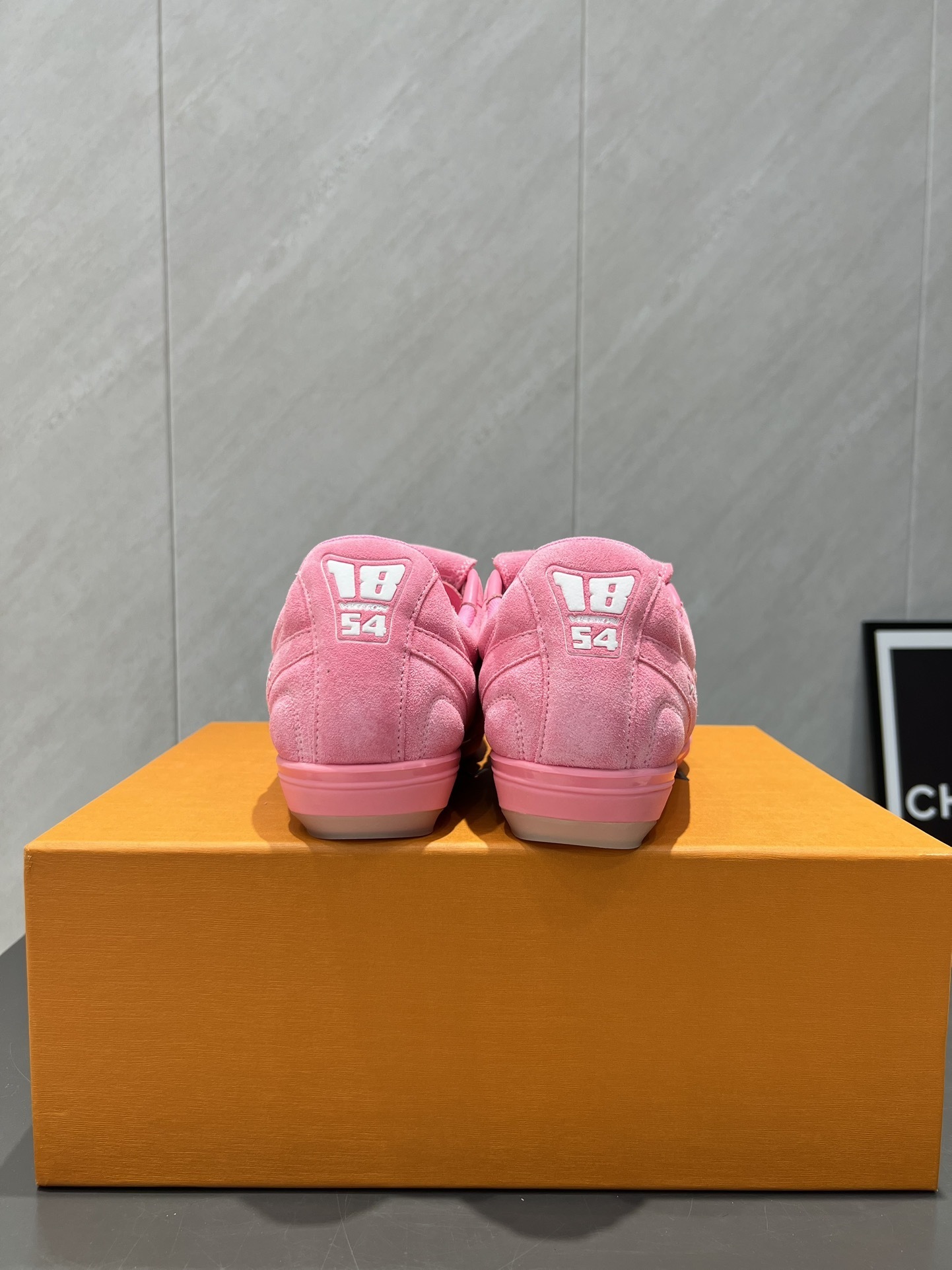 Louis Vuitton LV Lovers Pink Suede Sneakers - Luxury Designer Shoes