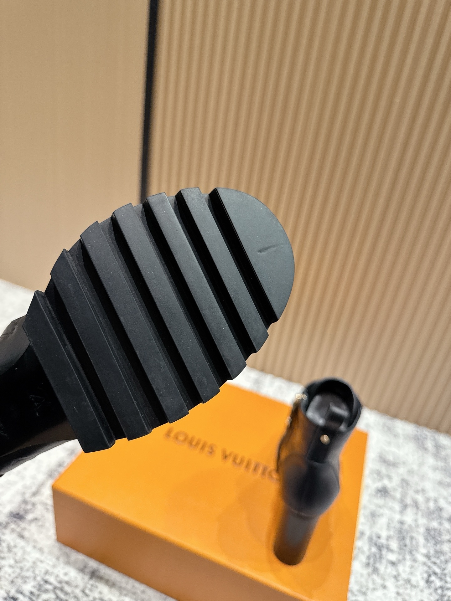 Louis Vuitton Star Trail Ankle Boots - Black Leather Lace-up