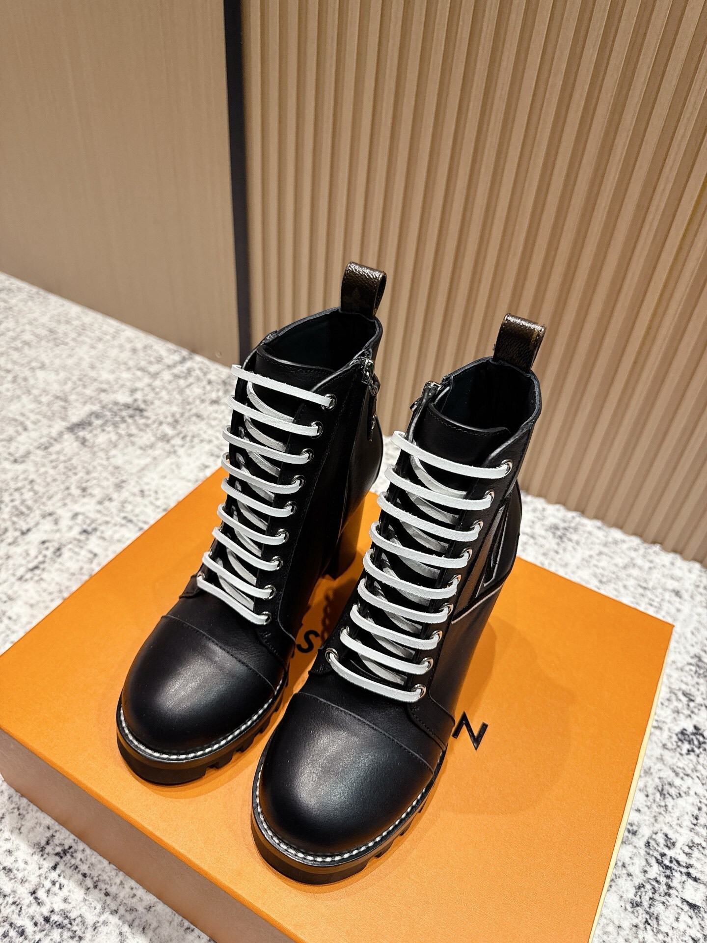 Louis Vuitton Star Trail Ankle Boots – Black Calf Leather