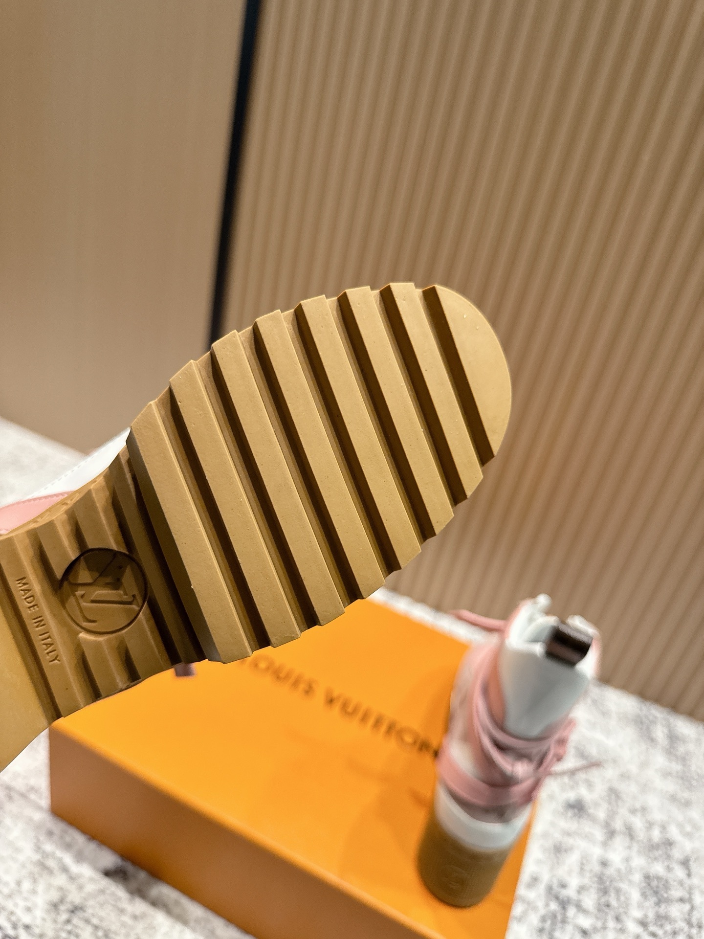 Louis Vuitton Metropolis Ranger Boots - Pink Leather & Suede