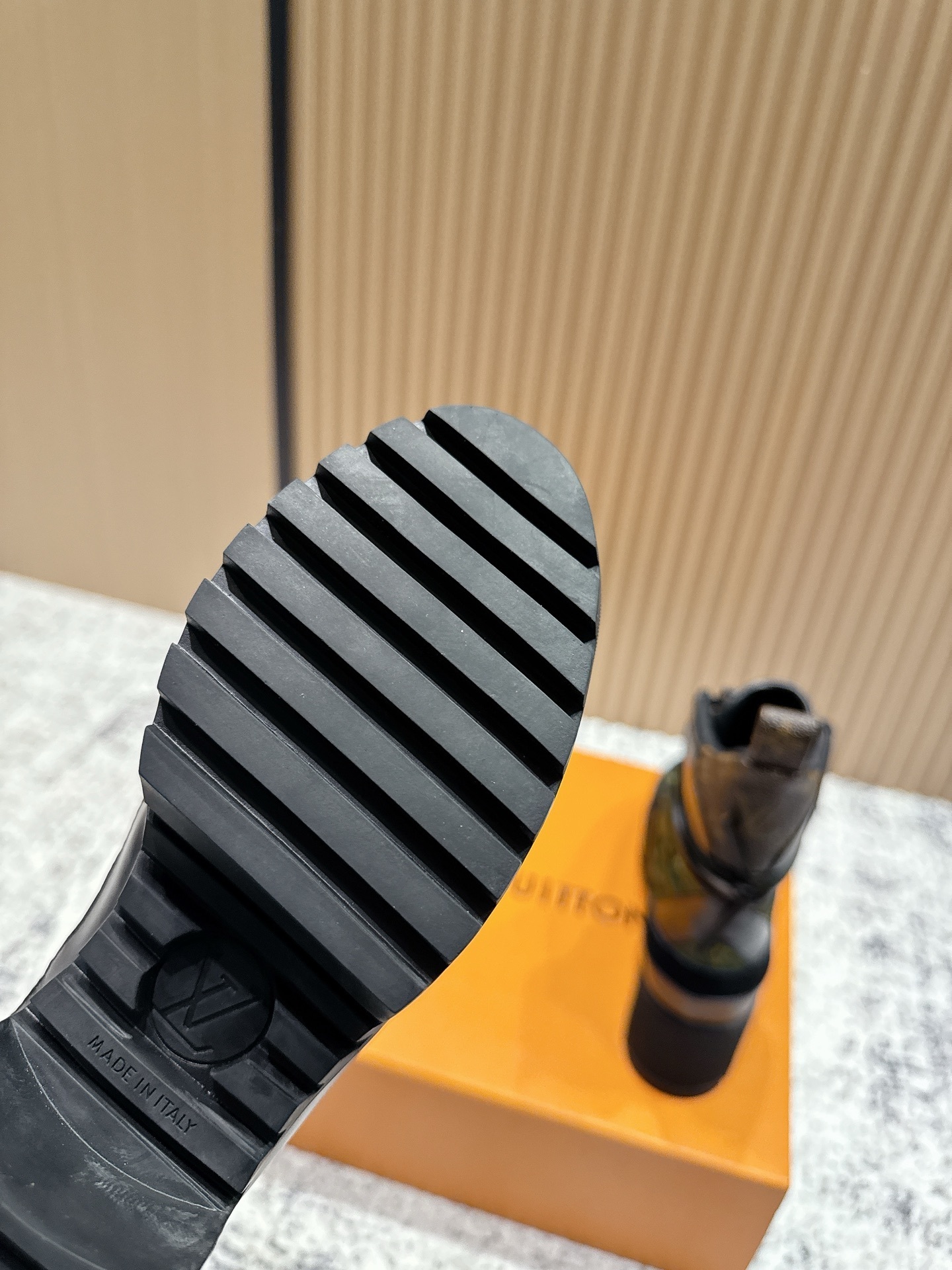 LV Star Trail Ankle Boots in Monogram Canvas and Quilted Nylon