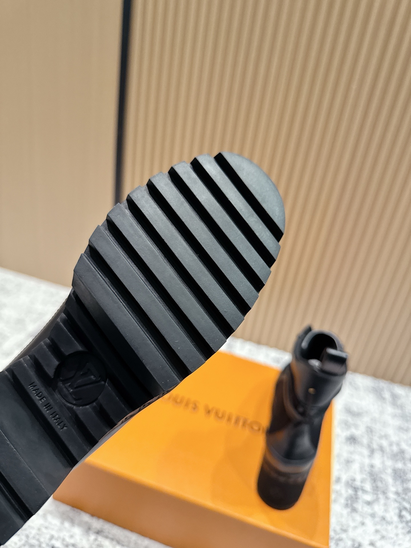 Louis Vuitton Star Trail Ankle Boots - Black Leather & Canvas