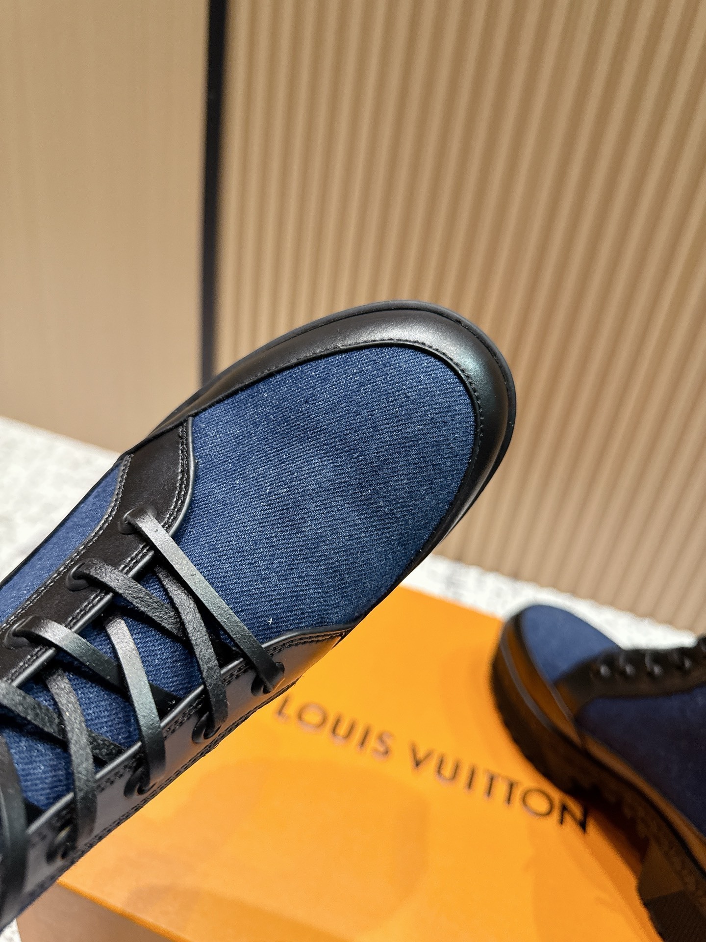 Louis Vuitton Women's Denim Metropolis Ranger Ankle Boots